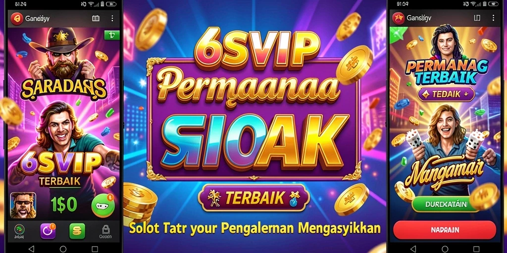 Tampilan gameplay 6SVIP yang menarik dan penuh warna.