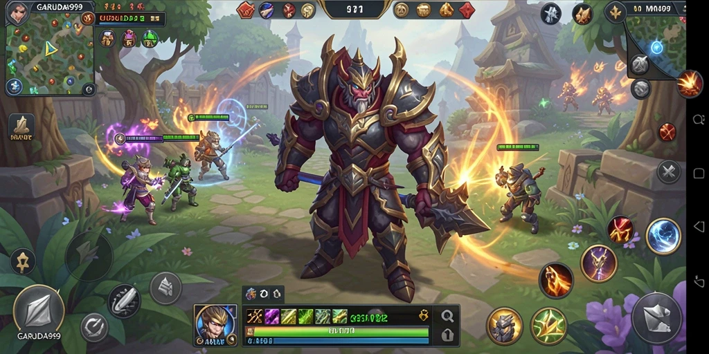 Tampilan gameplay GARUDA999 yang menarik dan interaktif.