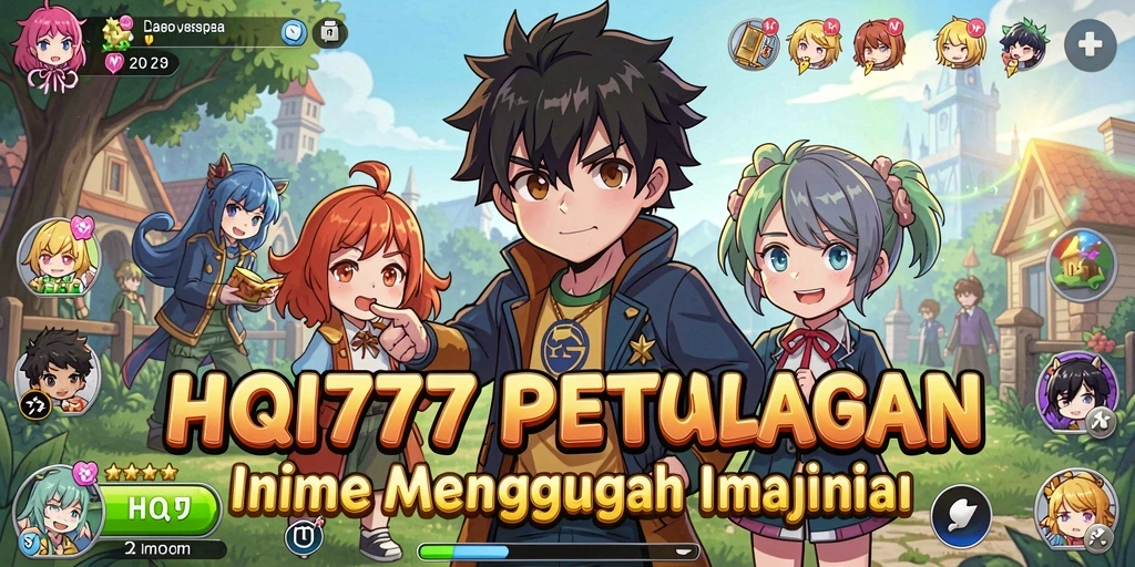 Gameplay menarik di dunia anime penuh warna.