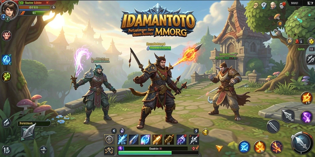 Gameplay seru dan mendalam dari IDAMANTOTO dalam dunia MMORPG.
