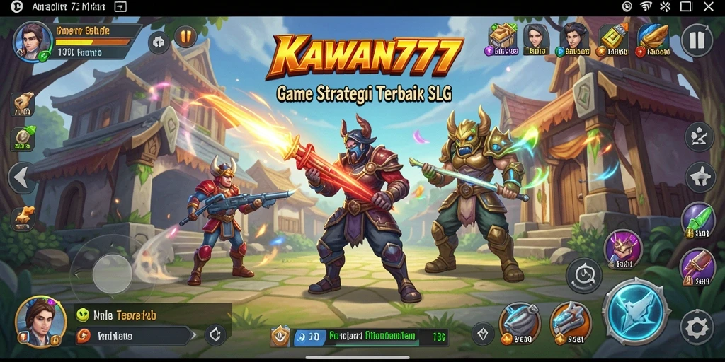 Gameplay mendebarkan KAWAN777 dengan strategi yang intens.