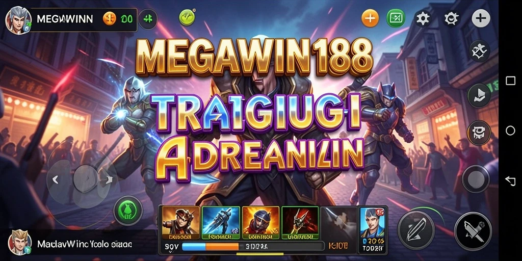 Tampilan gameplay MEGAWIN188 yang mendebarkan dan penuh strategi.