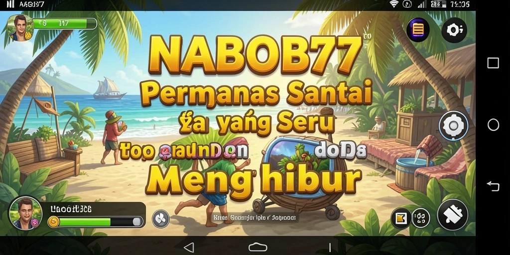 Tampilan gameplay menarik dari NABOB77 dalam suasana santai.