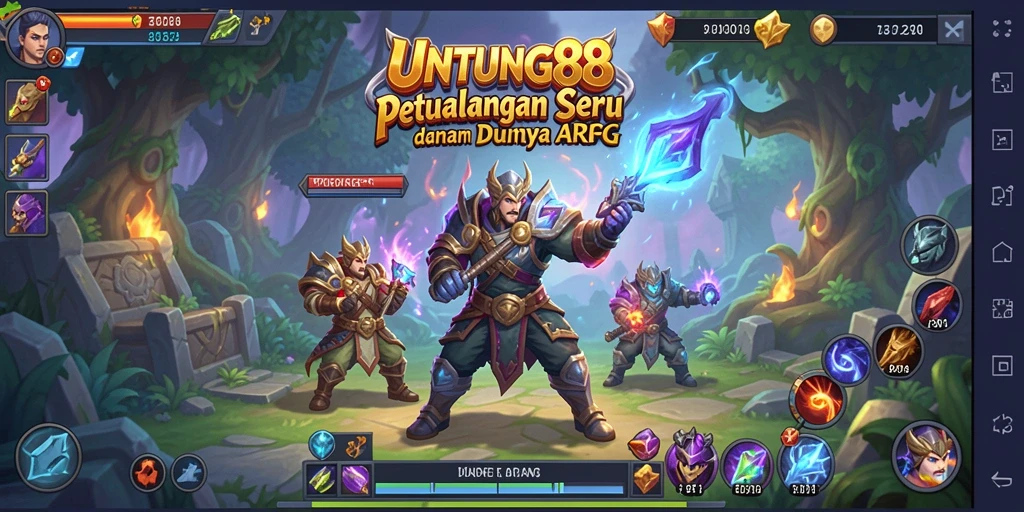 Gameplay seru dalam dunia fantastis UNTUNG88.